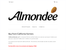 Tablet Screenshot of caalmonds.com